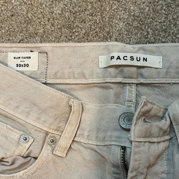 Sized 30x30 Slim Tapered Ripped Jeans - Picture 3 of 3